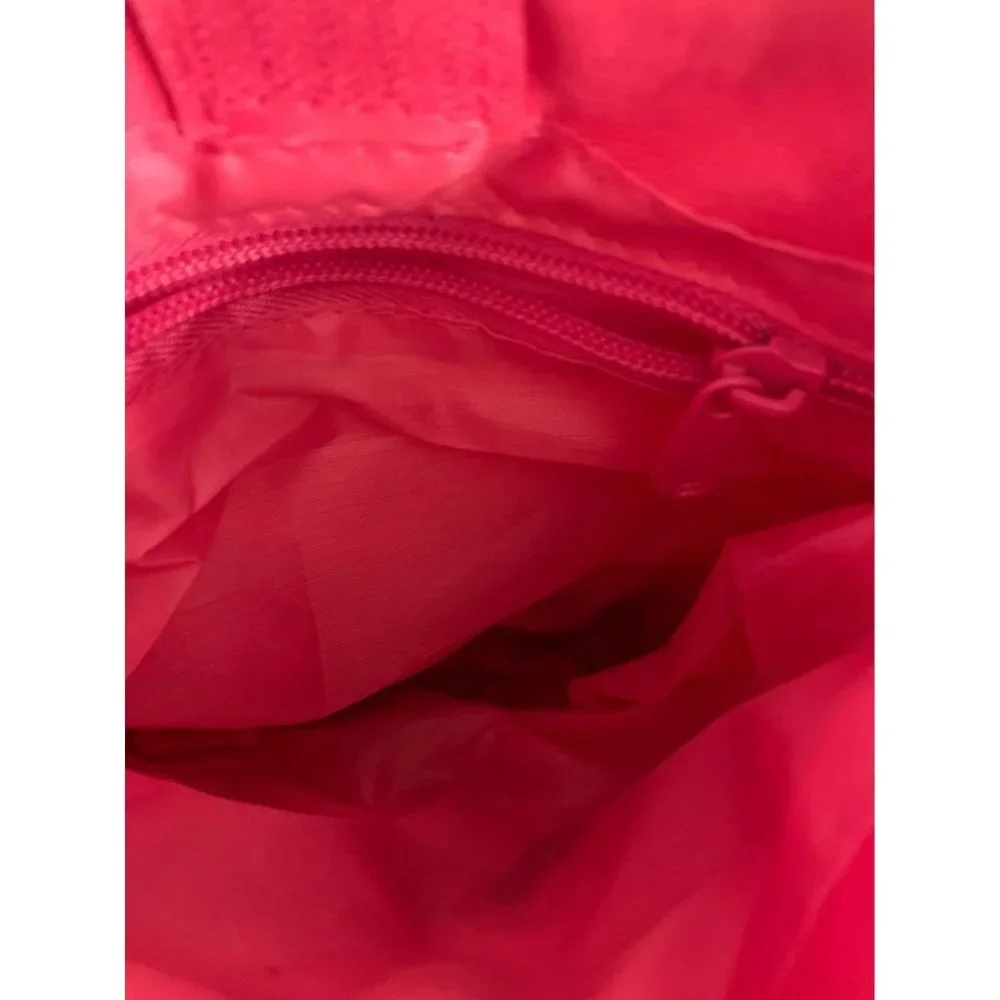 Stephen Joseph pink and blue horse waffle stitch purse